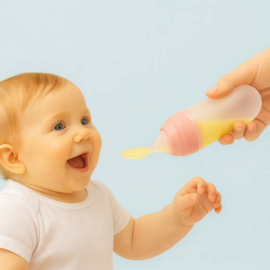 Cucchiaio Squeeze per lo Svezzamento del Bambino